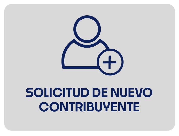 Solicitud De Nuevo Contribuyente